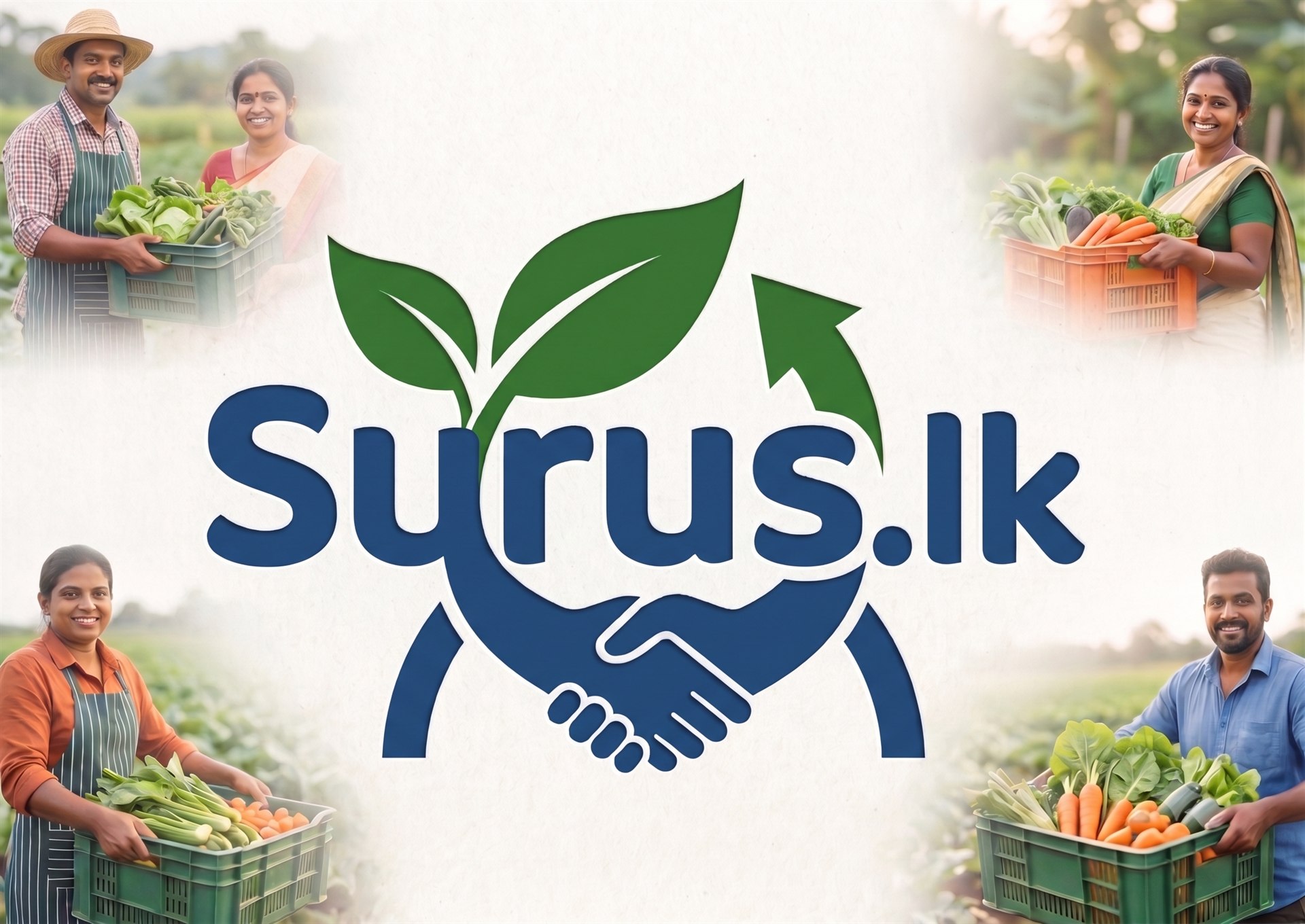 Surus.lk farmers, buyers and fresh harvest